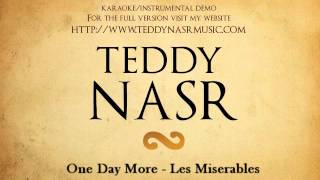 Instrumental  Karaoke  One Day More from Les Miserables  Teddy NASR [upl. by Sumer]