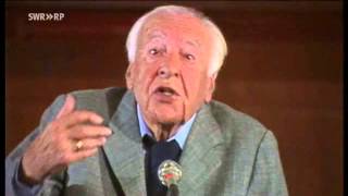 HansGeorg Gadamer  quot und das Verstehen der Weltquot Vortrag [upl. by Tekcirk]