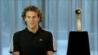 Diego Forlán  adidas Golden Ball Award Winner for best player at FIFA World Cup 2010 [upl. by Daigle]