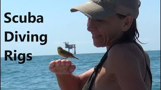 Scuba diving from a kayak at an offshore helipad Ep 266 [upl. by Moira]