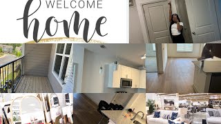 MY FIRST EMPTY APARTMENT TOUR  HOUSE SHOPPING  UNBOXING [upl. by Immak285]