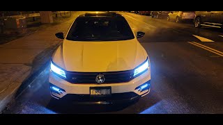 20162019 Passat RLine GT  DRL  LED  Fog lights install [upl. by Nabatse]