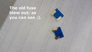 Cigarette Lighter Fuse Easy Fix [upl. by Eittik989]