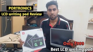 PORTRONICS RUFFPAD  Unboxing and First Impression  LCD writing pad review  Best LCD writing pad [upl. by Arta233]