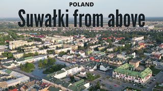 Suwałki from above  4K drone video [upl. by Mace462]