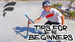 TOP 5 EASIESTBASIC SCOOTER TRICKS HOW TO [upl. by Tenahs]