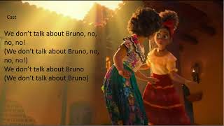 We dont talk about Bruno Encanto  Lyrics [upl. by Ardna]