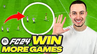 5 PRO TIPS TO HELP YOU WIN MORE GAMES ON FC 24  TUTORIAL [upl. by Florie695]