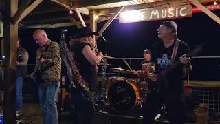 1 Skynyrd Lynyrd Skynyrd Tribute  Gimme Back My Bullets  Lonestar Rally at Woodys  Galveston [upl. by Bonaparte]