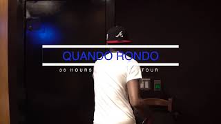 Quando Rondo A Day In The Life  Global Gangin’ Tour Pt1 [upl. by Adnohsirk]