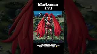 Whos the Real Marksman in mlbb  mobilelegends mlbb mlbbcreatorcamp [upl. by Dixie45]