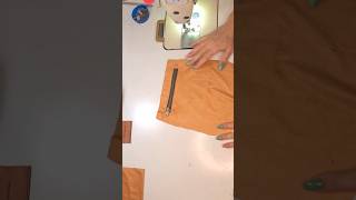 quotSewing a zippered pocket with a hidden pocket pouchquot shorts sewing diy sewingtips [upl. by Lilah230]