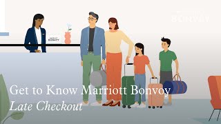 Get to Know Marriott Bonvoy Late Checkout [upl. by Illoh]