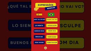 Expressões Básicas em Espanhol espanhol espanholsimples [upl. by Enattirb]