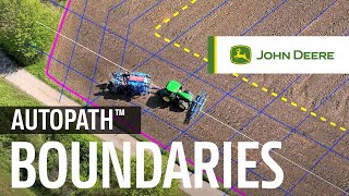 Precision Farming with John Deere AutoPath Boundaries [upl. by Cira]