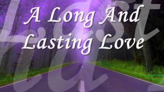 A Long And Lasting Love Crystal Gayle with Lyrics 21515 [upl. by Shelburne186]