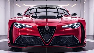 2025 Alfa Romeo Giulia The Worlds Fastest Sedan [upl. by Nylde]