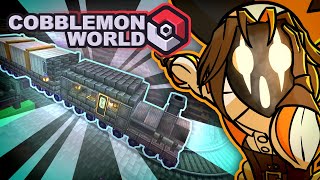 The Development Zones FIRST TRAIN  Cobblemone World  Episode 23 [upl. by Lechar]