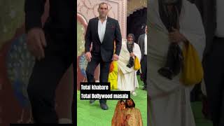 Dhirendra ShastriampKhali at ashirwad ceremony of Anant ambani dhirendrakrishnashastri ambani [upl. by Leena]