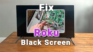 Fix Your ROKU TV Black Screen  Detailed Guide [upl. by Seraphina]