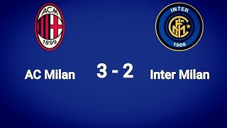 MilanInter 32 200304  highlights [upl. by Dulcy478]