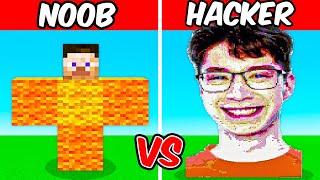 NOOB vs HACKER Eystreem Build Challenge Minecraft [upl. by Aggappera]