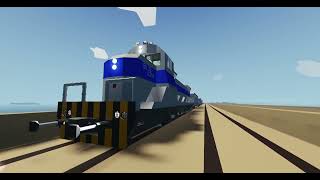 Stormworks Blue Line Diesel Locomotive [upl. by Ecila]