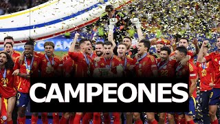 ESPAÑA pone a Europa A SUS PIES l España 21 Inglaterra l Eurocopa 2024 [upl. by Val]