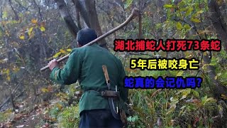 湖北捕蛇人打死73条蛇，5年后被咬身亡，蛇真的会记仇吗？ [upl. by Neyuh]