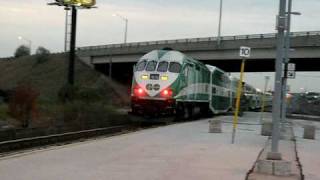 GO Transit 600 MP40PH3C departing Bramalea GO [upl. by Nimajneb237]