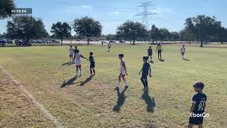 Challenge United 2012 vs VCF Houston Black B12 First Half [upl. by Renate]