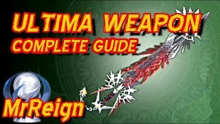 Kingdom Hearts 3  Complete Ultima Weapon Guide  Orichalcum All materials  Flan Games amp Omega [upl. by Hartzell163]