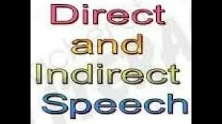 DIRECT AND INDIRECT NARRATION LECTURE 7 REVISION OF BASIC RULES  DIRECT AND INDIRECT MADE EASY [upl. by Noelani]