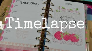 Filofax Deco TimeLapse Berry Bow [upl. by Garland]