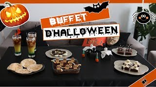 Buffet dHalloween DIY facile et pas cher [upl. by Attesor115]