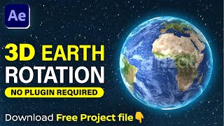 Rotate Like a Pro Realistic Earth Animation Tutorial In After Effect [upl. by Barney]