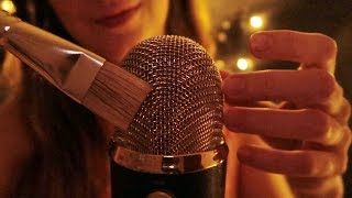 ASMR ARRANHANDO MICROFONE Scratching and brushing [upl. by Frank]