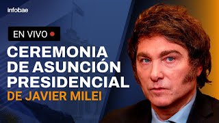 AsunciónPresidencial en VIVO Javier Milei asiste a la Catedral y a la gala en el Teatro Colón [upl. by Idaline]