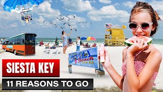 Siesta Key Florida 11 Reasons To Take The Family  Siesta Key Beach Vacation [upl. by Brandy]