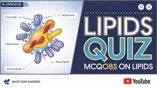 quotLipids MCQs  Biochemistry Quiz  Functions Structure amp Morequot [upl. by Placia]