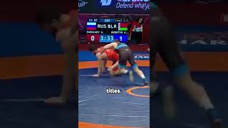 Russian Tank Sadulaev the best wrestler in the world right now dagestan muslim wrestling [upl. by Arahsit]