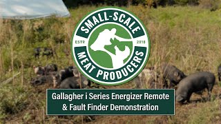 Gallagher iSeries Energizer Remote and Fault Finder Demonstration [upl. by Christophe865]