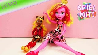 Monster High Gooliope Jellington Deutsch  Monster High Demo Puppe [upl. by Aicilav]