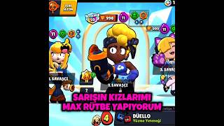 Sarışın Kızlarımı Max Kademe Yaptım 😎 brawlstars dumagang shorts [upl. by Desiri]