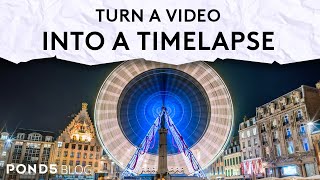 Turn a Video Into a Timelapse  Pond5 Blog [upl. by Archibald617]