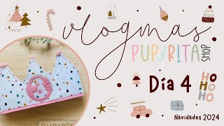 VLOGMAS DIA 4 · EMPAQUETAMOS PEDIDOS Y EMPEZAMOS NUEVOS  PUPERITA SHOP [upl. by Aiotal]