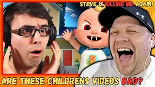 IM DEAD  STEVE TERREBERRY  Nursery Rhymes in Reverse EVIL Messages Hidden Within  Reaction [upl. by Iret]