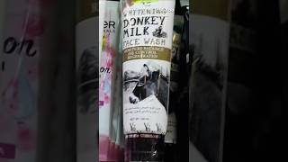 Filter to laga 🤣 Donkey milk Face wash facewash donkey funny funnyshorts shorts [upl. by Eniortna734]