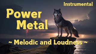 PowerMetal 🔥 HeavyMetal ⚡ Melodic and Loudness  WorkOut Music [upl. by Zurc]