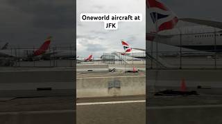 Oneworld Alliance Airlines at JFK shorts terminal 8 [upl. by Oza]